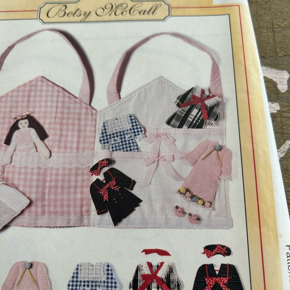 5/$25 Betsy McCall crafts 8207sew Doll Clothes Pattern - Picture 4 of 6